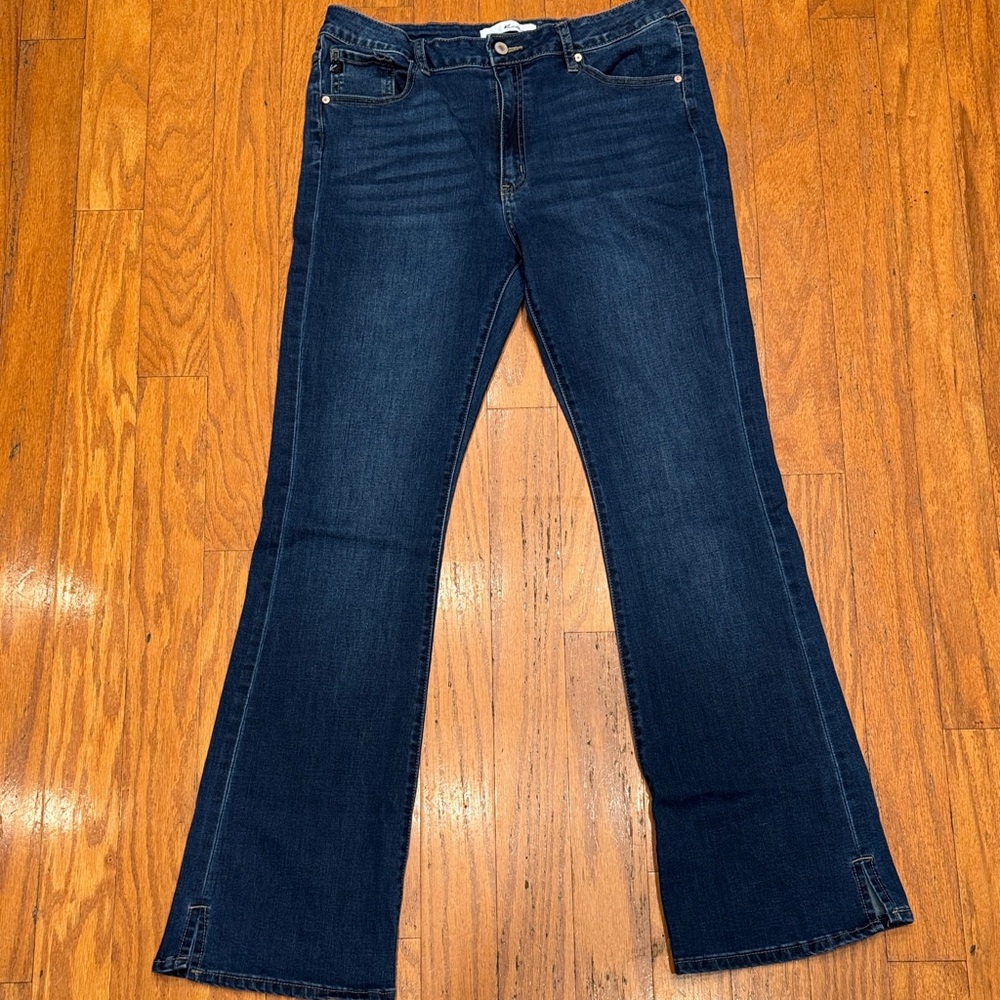 KanCan jeans, dark wash boot cut
